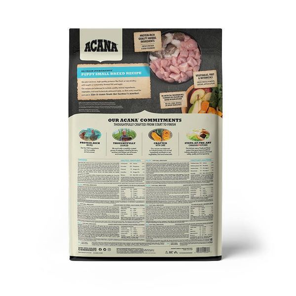 Сухий корм для цуценят ACANA Puppy Small Breed Recipe Курка (6 кг) 617 фото