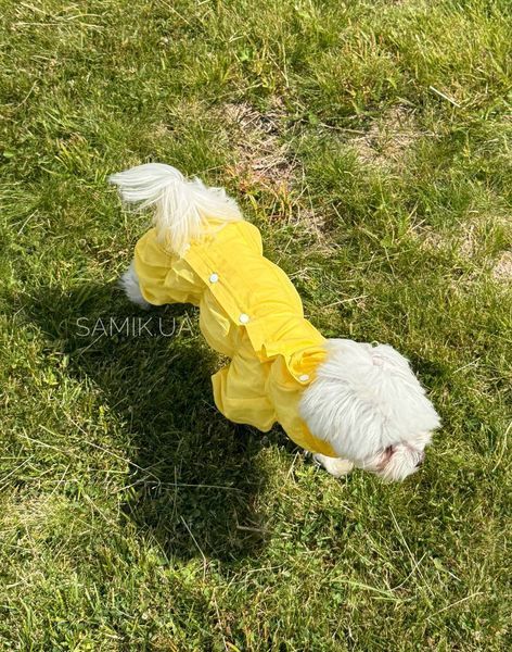 Пильник для собак Pets World з натуральної тканини, на кнопках (7XL) 356 фото