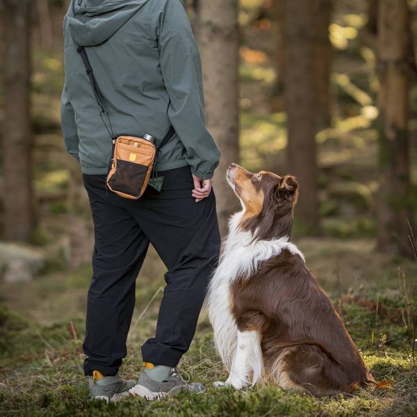 Сумка для прогулянок, пляшки та аксесуарів Woolly Wolf Hydration Shoulder Bag (Wood Brown Mix) 1574 фото