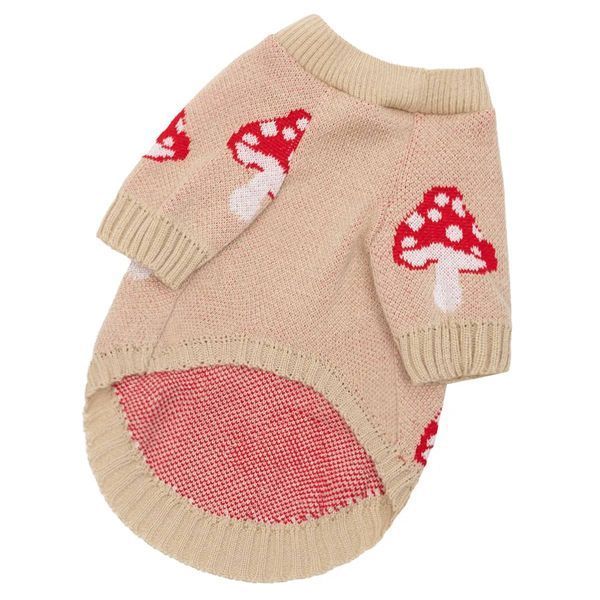 Светр в'язаний &laquo;Грибочки&raquo; (бежевий, 8) 1693 фото