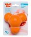 WEST PAW Tux Treat Toy Iграшка для собак Тукс для ласощів (помаранчевий, L) 1290 фото 2