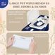 Серветки вологі Pet Clean PET GROOMING POUCH зволожуючі для грумінгу домашніх тварин з легким ароматом квітучої японської вишні (100 шт / уп) 1115 фото 3