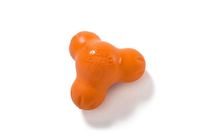 WEST PAW Tux Treat Toy Iграшка для собак Тукс для ласощів (помаранчевий, L) 1290 фото