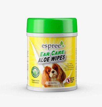 Ear Care Wipes Espree - Вологі серветки з алое для вух (60 шт) 399 фото