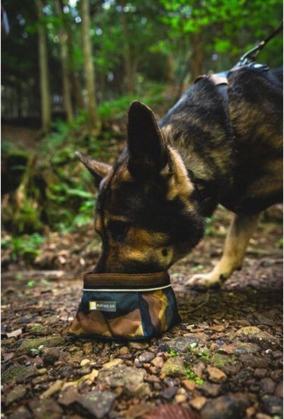 Складна миска для собак Ruffwear Quencher&trade; (коричневий) 293 фото