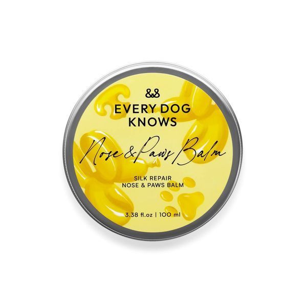 Бальзам для носа та подушечок лап собак - SILK REPAIR NOSE & PAWS BALM Every Dog Knows (100 мл) 1539 фото