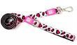 Max & Molly Short Leash Leopard Pink - Короткий рожевий повідець з леопардовим принтом
