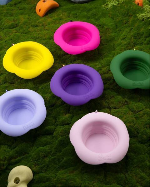 Складна миска для собак Maogoublue &mdash; Marshmallow Foldable Bowl Pink (М, 450 мл) 1515 фото