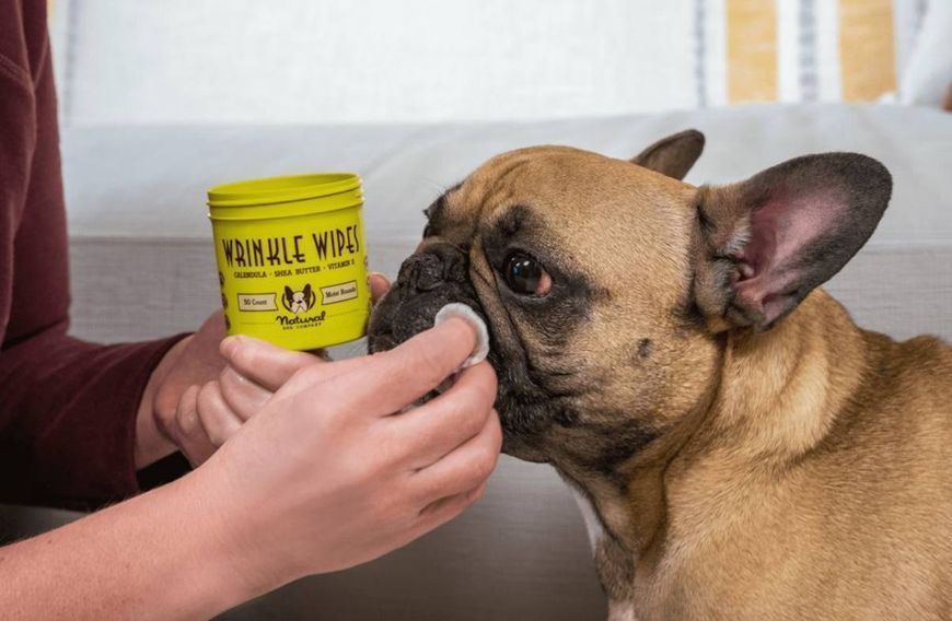 Серветки для складочок Natural Dog Company Wrinkle Wipes 1052 фото