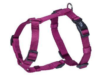 Анатомічная шлея для собак - Classic H-shaped Harness Nobby (ягідний, S-M) 1687 фото