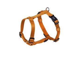 Анатомічная шлея для собак - Classic H-shaped Harness Nobby (помаранчевий, L-XL) 1687 фото