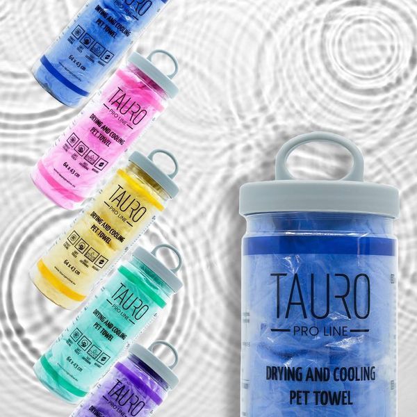 Рушник TAURO для охолодження та сушки тварин (жовтий) 048 фото