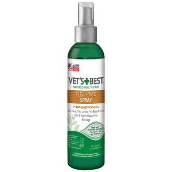 Спрей від бліх, кліщів та москітів для собак VET`S BEST Natural Flea & Tick Spray (236 мл) 1409 фото