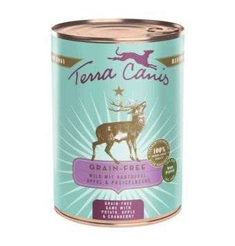 Вологий корм для собак Диким олень з картоплею, яблуком та журавлиною Grain Free Terracanis (200 г) 894 фото