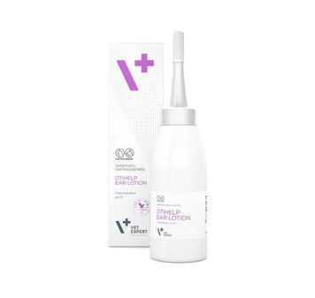 Otihelp Ear Lotion Лосьйон для очистки вух котів і собак Vet Expert (75 мл) 382 фото