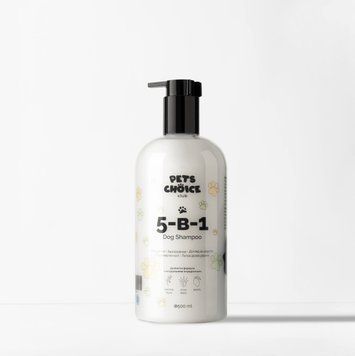 Шампунь 5в1 для собак з екстрактом манго | MANGO 5-IN-1 SHAMPOO Pets Choice Club (500 мл) 1565 фото